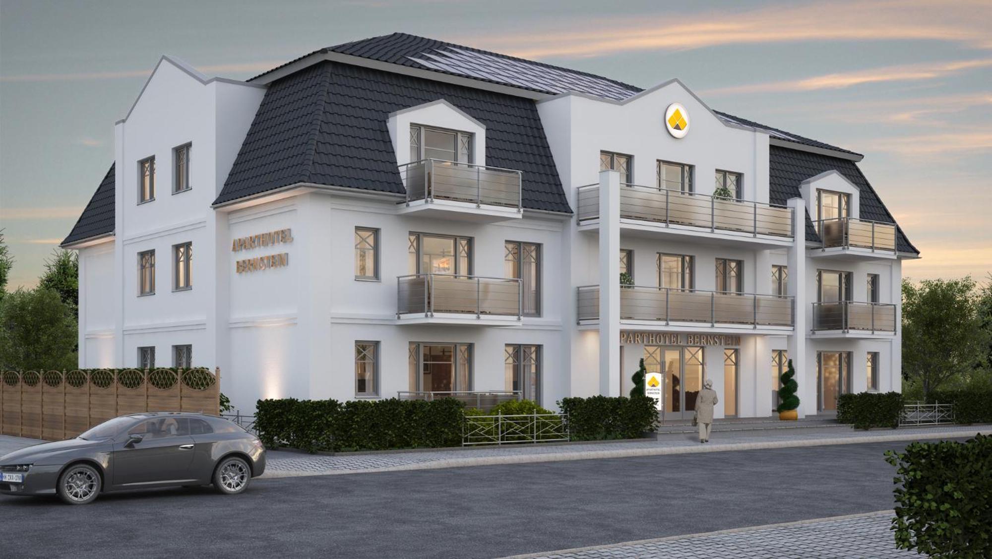 Aparthotel Bernstein Busum Bagian luar foto